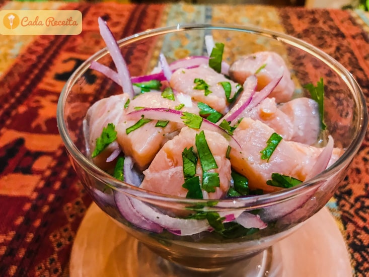 Ceviche Salmão